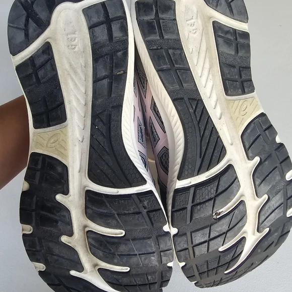 ASICS Women's Gel-Contend 11 Running Shoes - Gray and Pink - Picture 6 of 10